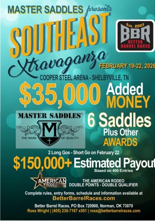 BBR Southeast Xtravaganza - Shelbyville, TN Feb 19-22, 2026